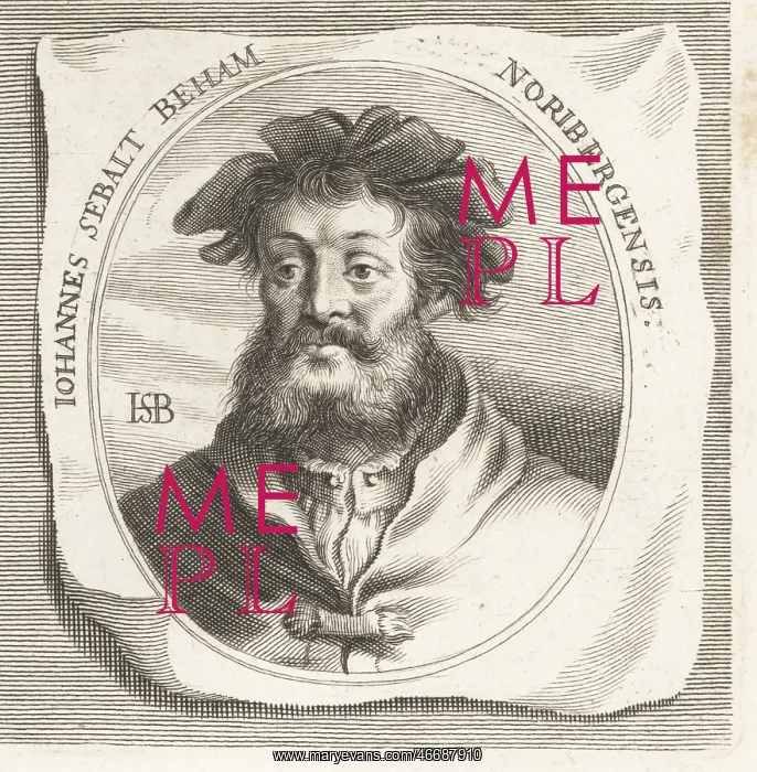: Johannes Sebald Beham, German painter and printmaker : Johannes Sebald Beham, German painter and printmaker