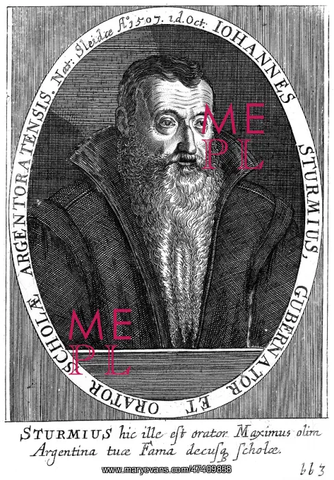  : JOHANNES STURM