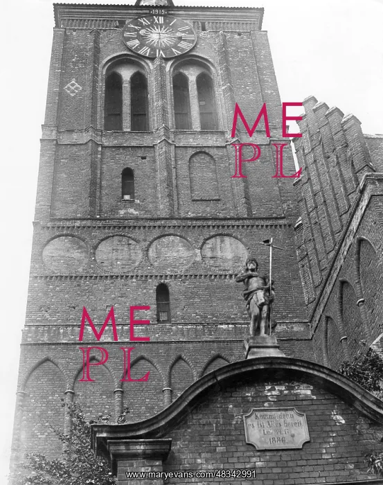 : The Johanneskirche in Gdansk, 1939 : The Johanneskirche in Gdansk, 1939