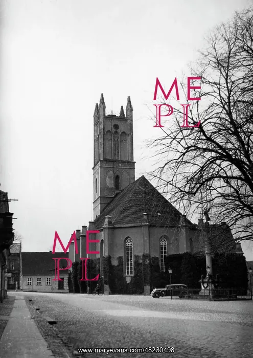 : Johanniterkirche in Sonnenburg, 1937 : Johanniterkirche in Sonnenburg, 1937