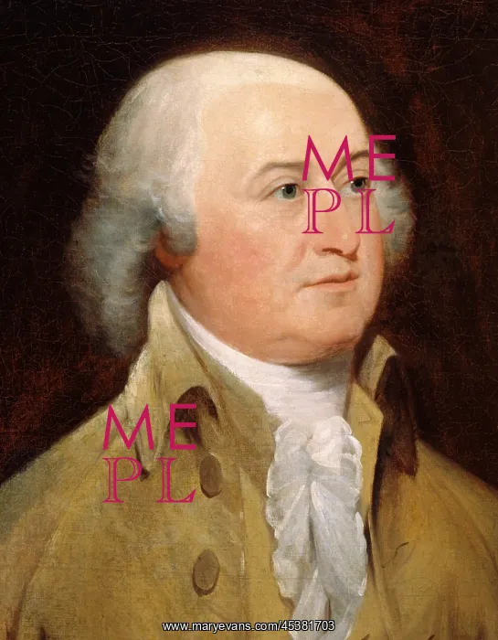 : JOHN ADAMS, by John Trumbull, 1793, American : JOHN ADAMS, by John Trumbull, 1793, American