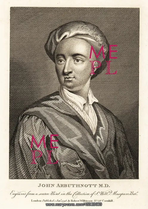 : John Arbuthnot, Scottish physician, satirist and : John Arbuthnot, Scottish physician, satirist and