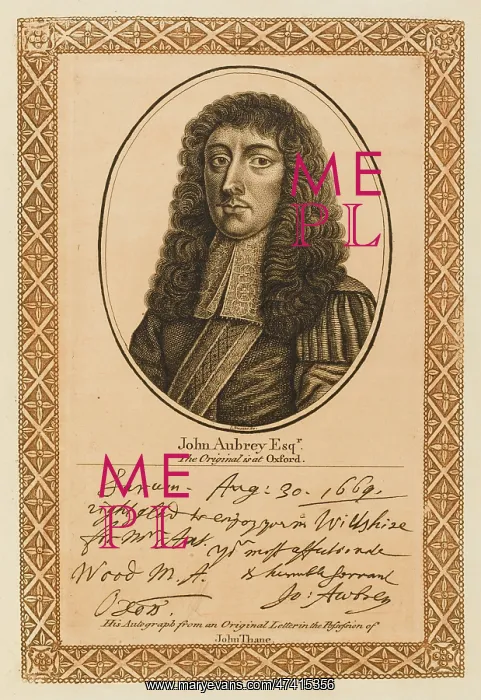 : JOHN AUBREY : JOHN AUBREY