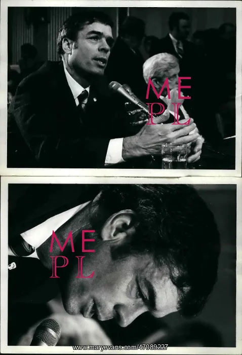 : John Block testifying before Senate committee : John Block testifying before Senate committee