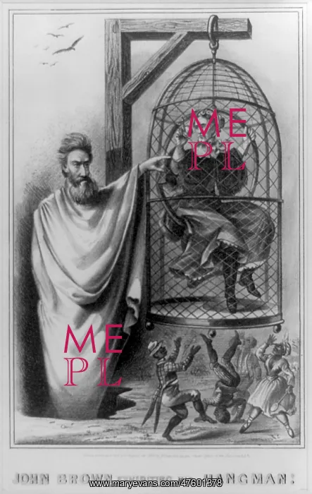 : John Brown Exhibiting His Hangman, 1863 : John Brown Exhibiting His Hangman, 1863