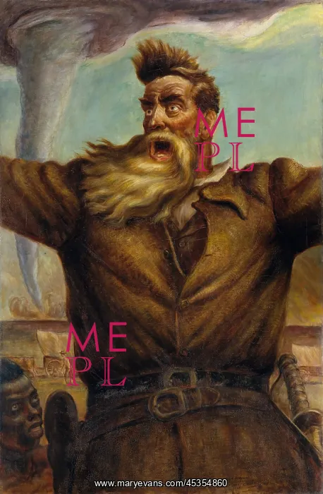 : JOHN BROWN, by John Steuart Curry, 1939, American : JOHN BROWN, by John Steuart Curry, 1939, American