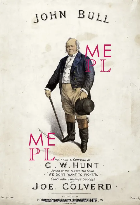 : John Bull, by G W Hunt : John Bull, by G W Hunt