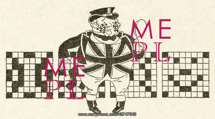 : John Bull gets crossword fever : John Bull gets crossword fever