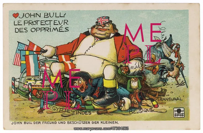 : JOHN BULL AS PROTECTOR : JOHN BULL AS PROTECTOR