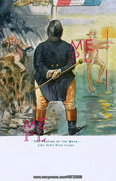 : John Bull standing at the parting of the ways : John Bull standing at the parting of the ways