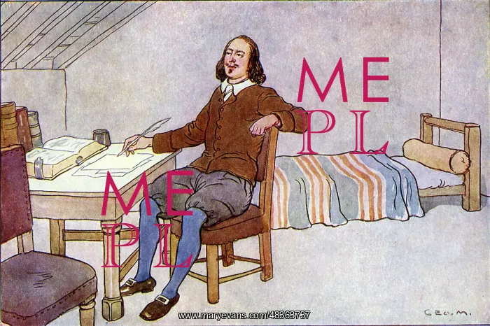 : John Bunyan in Prison writing The Pilgrim's Progress : John Bunyan in Prison writing The Pilgrim's Progress