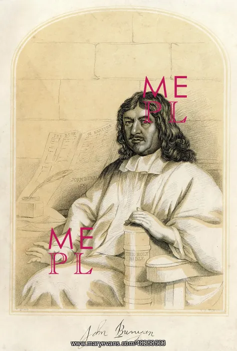  : John Bunyan with his signature