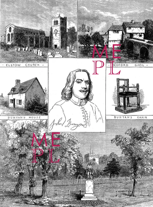 : John Bunyan's home : John Bunyan's home