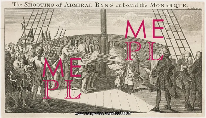 : JOHN BYNG EXECUTED : JOHN BYNG EXECUTED