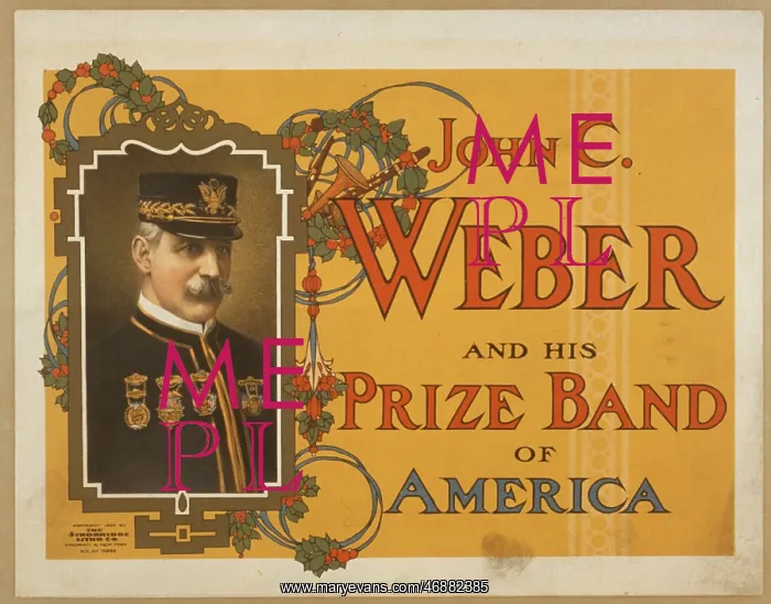 : John C. Weber and his prize band of America : John C. Weber and his prize band of America