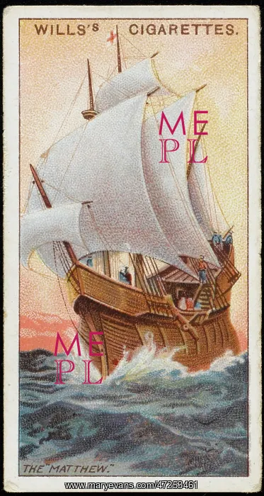 : John Cabot set sail in the Matthew from Bristol : John Cabot set sail in the Matthew from Bristol