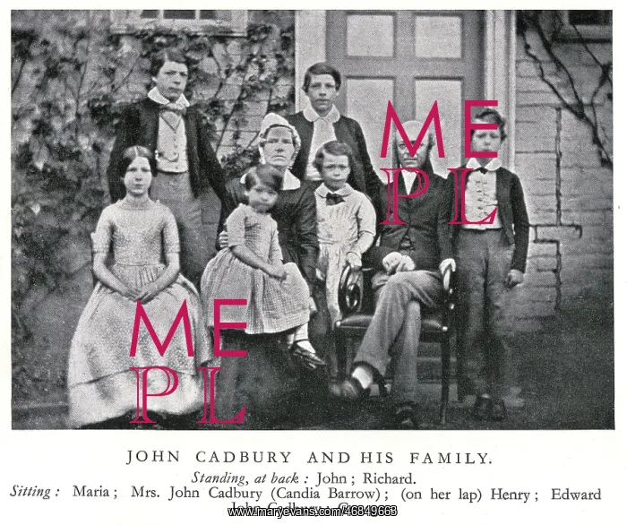 : John Cadbury and his family : John Cadbury and his family