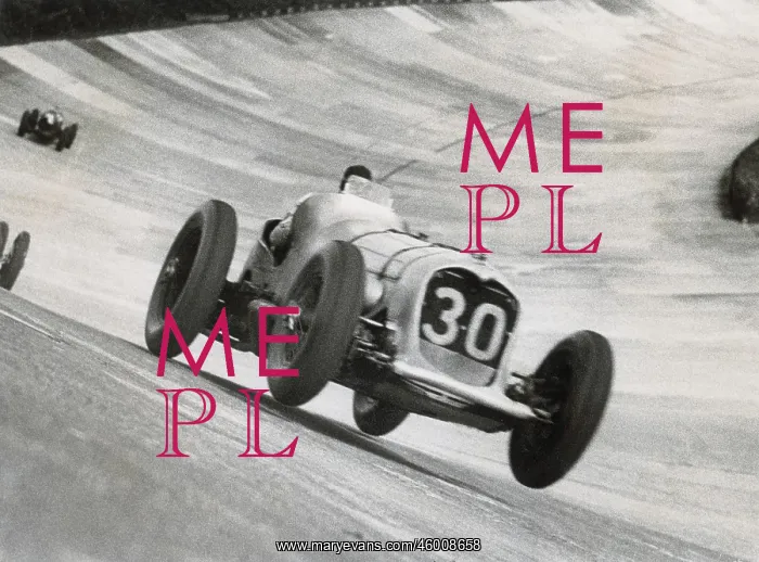 : John Cobb in his Napier Railton : John Cobb in his Napier Railton