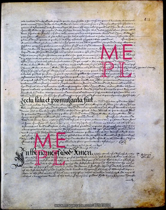  : Will of John Combe