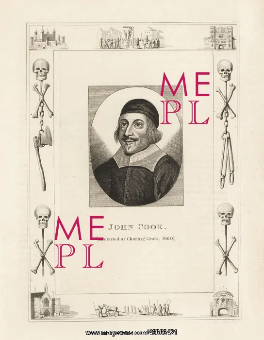 : John Cook, executed at Charing Cross 1660 : John Cook, executed at Charing Cross 1660