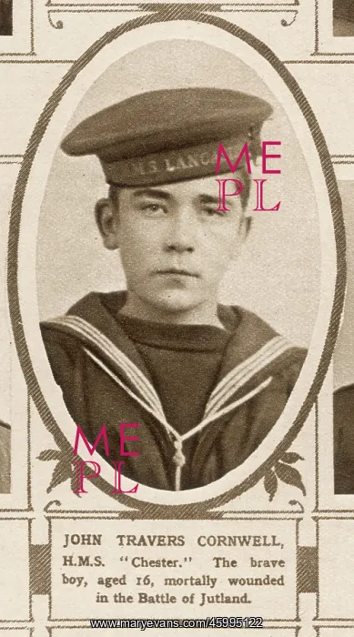 : John Cornwell, boy seaman WWI : John Cornwell, boy seaman WWI