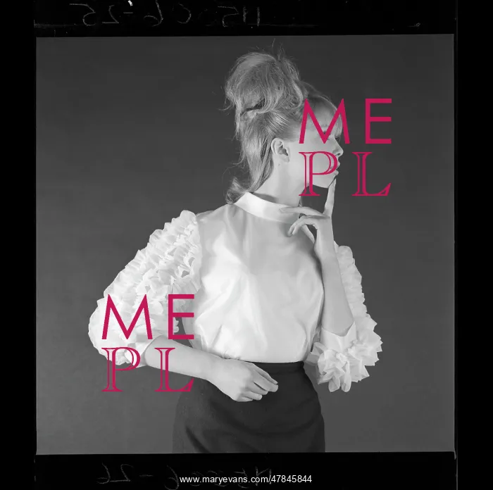 : John Craig - White Chiffon Blouse - Pattie Boyd : John Craig - White Chiffon Blouse - Pattie Boyd