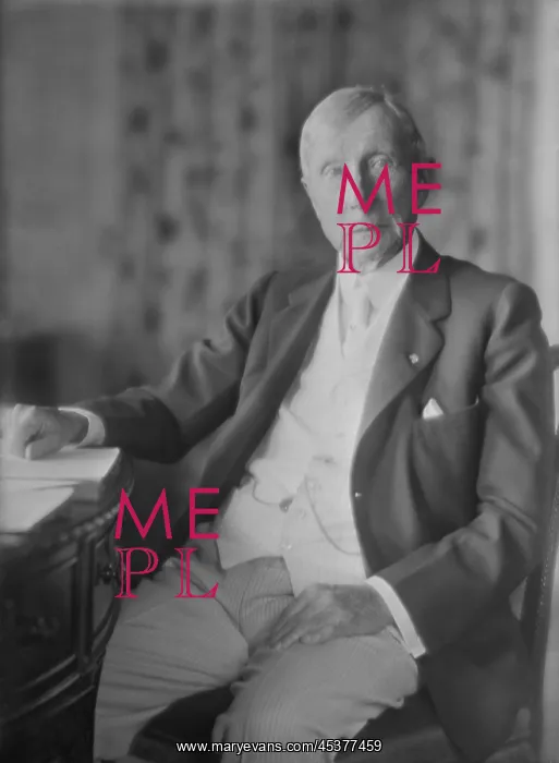 : John D. Rockefeller, in a 1918 portrait by : John D. Rockefeller, in a 1918 portrait by