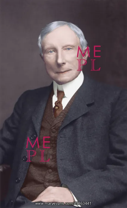  : John D. Rockefeller in his 70s, at the beginning