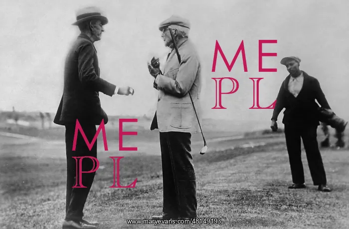 : John Davidson Rockefeller while playing golf, 1929 : John Davidson Rockefeller while playing golf, 1929
