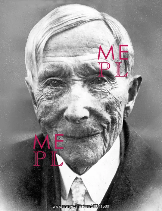 : John Davison Rockefeller, 1929 : John Davison Rockefeller, 1929