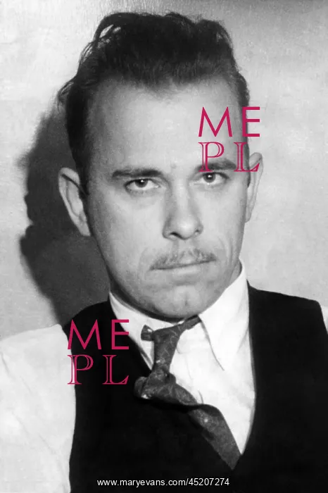 : John Dillinger, Public Enemy No.1. Photo ? : John Dillinger, Public Enemy No.1. Photo ?