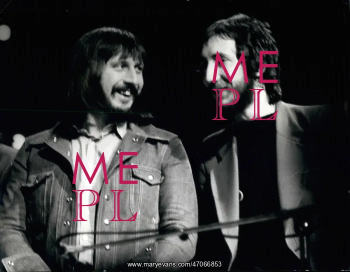 : John Entwistle and Peter Townshend of The Who pop group : John Entwistle and Peter Townshend of The Who pop group