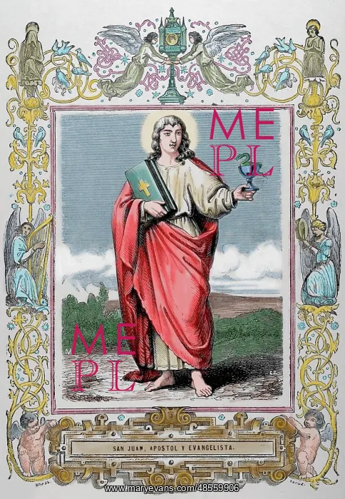: John the Evangelist. One of the Twelve Apostles of Jesus. En : John the Evangelist. One of the Twelve Apostles of Jesus. En