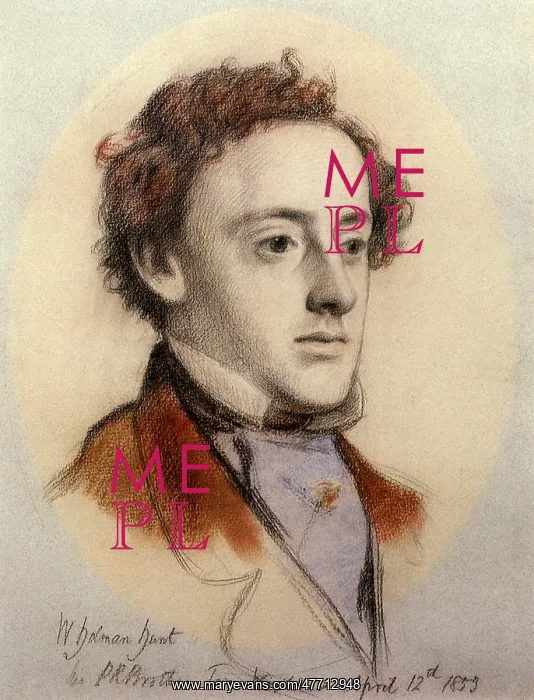 : John Everett Millais, by Holman Hunt : John Everett Millais, by Holman Hunt