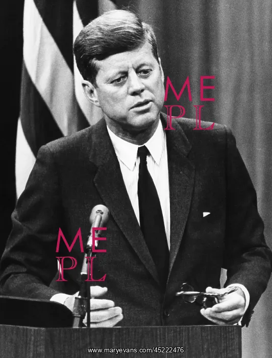 : John F. Kennedy, admits the possibility ? : John F. Kennedy, admits the possibility ?