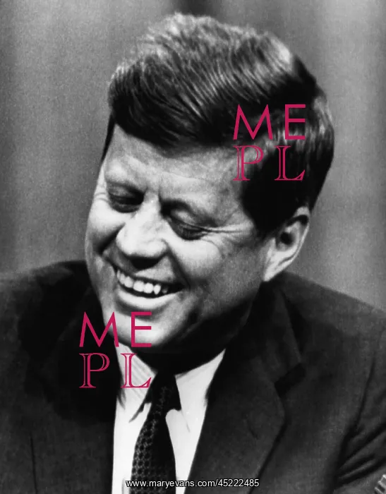 : John F. Kennedy, laughs after stumbling ? : John F. Kennedy, laughs after stumbling ?
