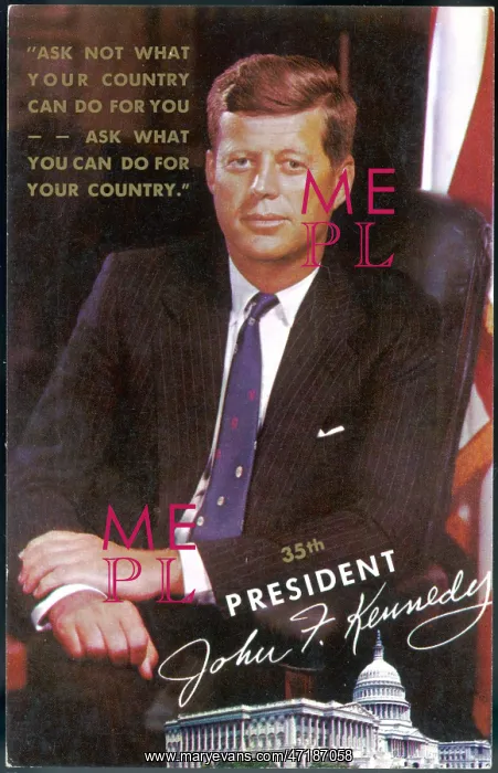 : John Fitzgerald Kennedy