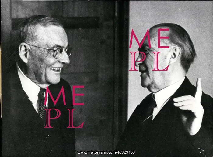 : John Foster Dulles and Adenauer : John Foster Dulles and Adenauer