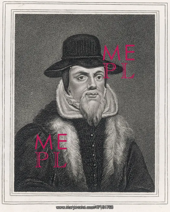  : JOHN FOXE (1516 - 1587), English martyrologist and priest