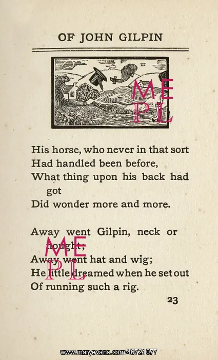 : John Gilpin loses his hat and wig : John Gilpin loses his hat and wig