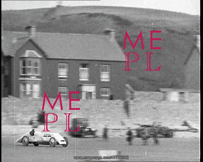 : John Godfrey Parry-Thomas Driving A Speed Car : John Godfrey Parry-Thomas Driving A Speed Car