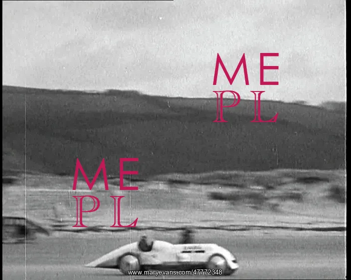 : John Godfrey Parry-Thomas Driving A Speed Car : John Godfrey Parry-Thomas Driving A Speed Car