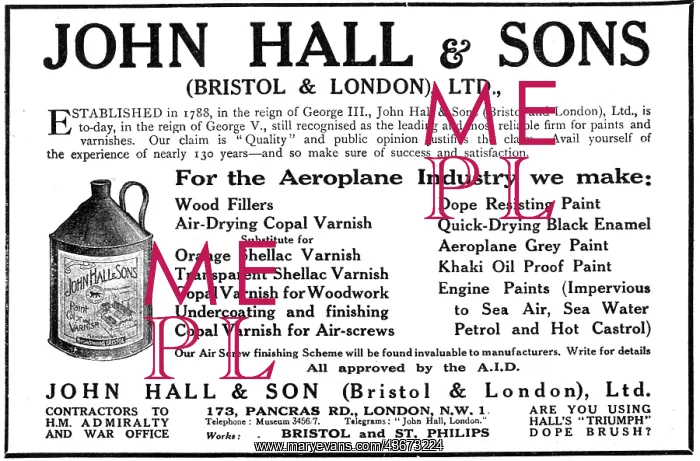 : John Hall & Sons. Halls Paints, Varnishes : John Hall & Sons. Halls Paints, Varnishes