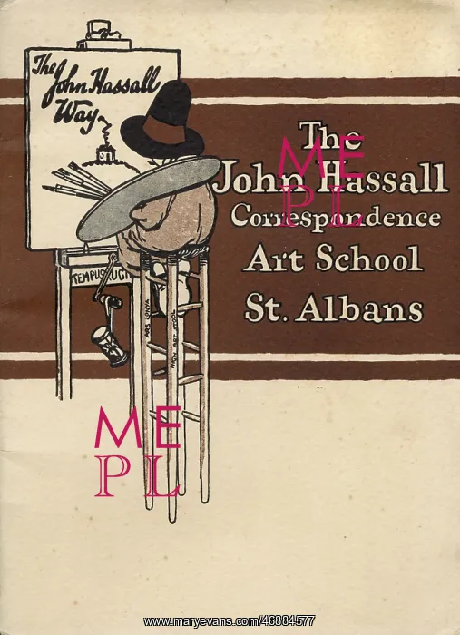 : John Hassall Correspondence Art School brochure : John Hassall Correspondence Art School brochure