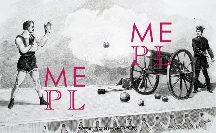  : John Holtum stopping a cannon ball in flight