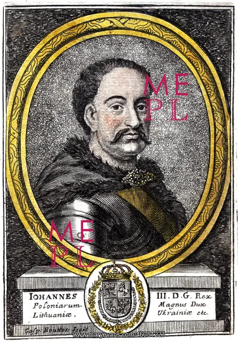 : John III Sobieski, 17.8.1629 - 17.6.1696, King : John III Sobieski, 17.8.1629 - 17.6.1696, King