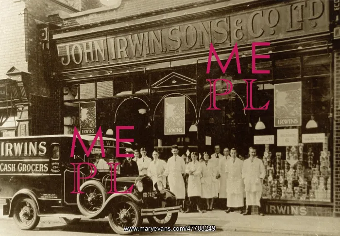 : John Irwin grocers, Pensby Road, Heswall, Merseyside : John Irwin grocers, Pensby Road, Heswall, Merseyside