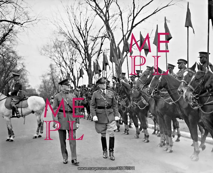 : John J. Pershing and Harry Coots, 1932 : John J. Pershing and Harry Coots, 1932