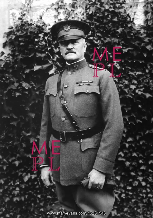 : John J. Pershing led the American Expeditionary : John J. Pershing led the American Expeditionary