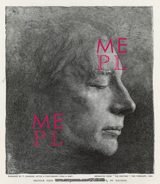 : John Keats - Life Mask : John Keats - Life Mask